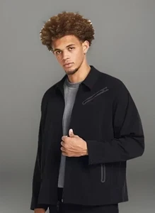 Neu mit Etikett $ 120 Under Armour Herren M Unstoppable Vent Jacke schwarz durchgehender Reißverschluss Taschen - Bild 1 von 14