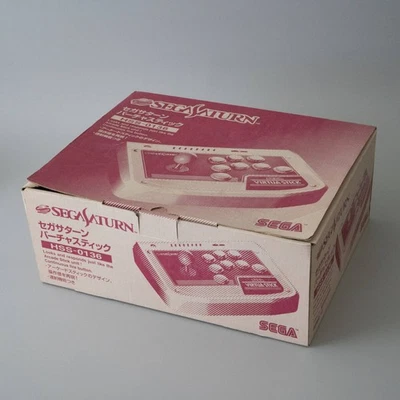 Sega Saturn Virtua Stick HSS-0136 New Unused With Box Has Flaws Rare Accessory - Image 1 of 4