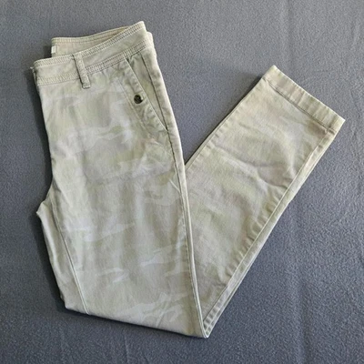 J. Jill Women 2P Green Purple Camo Low Rise Skinny Jeans  - Image 1 of 4