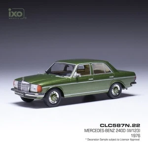 IXO 1/43 CLC587 - 1976 Mercedes-Benz 240D (W123) - Green Metallic - Picture 1 of 2
