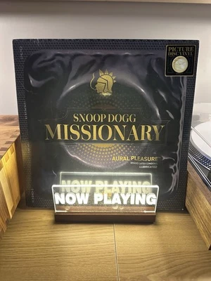 Snoop Dogg Missionary Picture Disc 50 Cent Dr. Dre Fat Money Vinyl LP New Sealed - Image 1 of 2