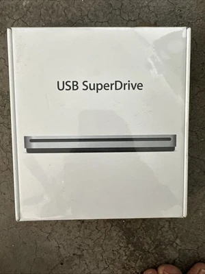 Apple MD564ZM/A USB SuperDrive CD DVD Drive Mac Computer Laptop Accessory A1379 - Image 1 of 2