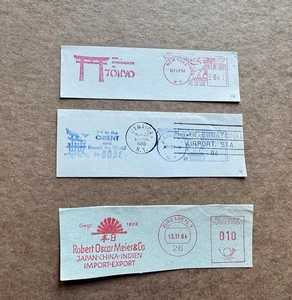 US Thematic Meter Cut-Piece(F14) +1960 Japan Tourist Theme =BOAC +Swissair +More - Picture 1 of 1