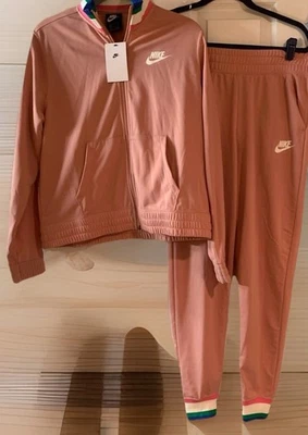 NEW With Tags Nike Pink Tracksuit Women’s Jacket Is Sz M & Pants are Sz S - Image 1 of 4