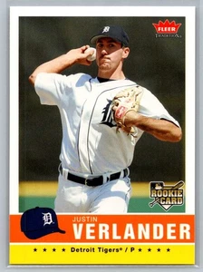 Fleer Tradition Justin Verlander RC #173 2006 - Imagen 1 de 2