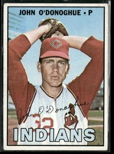 1967 Topps John O'Donoghue Cleveland Indians #127 - Picture 1 of 2