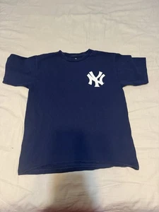 Camiseta Majestic Youth XL Azul Marino New York Yankees MLB - Imagen 1 de 6