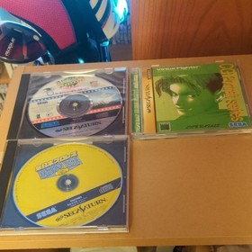 SS Sega Saturn software 3-piece set