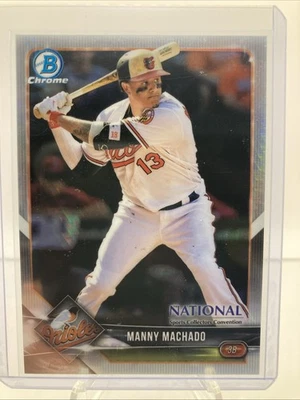 2018 Topps National BNR-MM Manny Machado Orioles Padres - Image 1 of 2