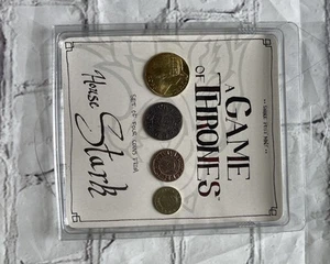 New Game of Thrones House Stark Coins Shire Post Mint - Picture 1 of 2
