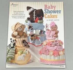 Baby Shower Cakes by Bendy Carter Crochet Gifts Toys Booties Clothes Bibs - Imagen 1 de 4