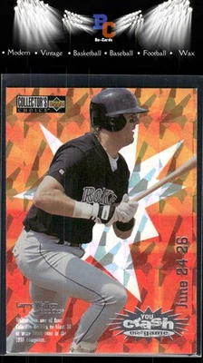 1996 Collector's Choice #CG16c Larry Walker You Crash the Game September 27-29 - Image 1 of 2