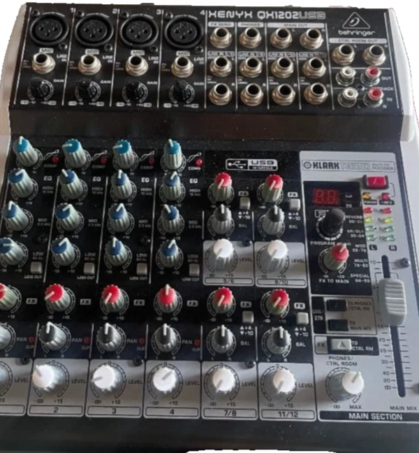 Behringer XENYX QX1202USB Analog Mixer Free Shipping From Japan - Image 1 of 4