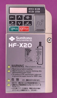 SUMITOMO   HFX202-A40 Gear motor inverter  (e166) - Image 1 of 4