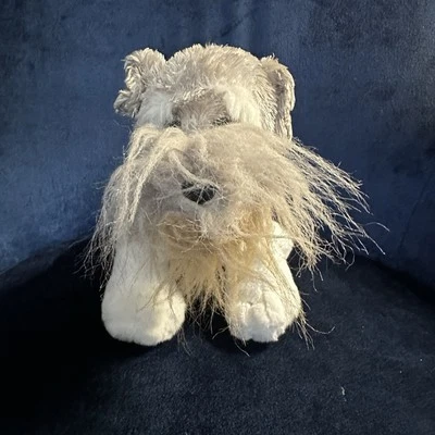 Ganz Webkinz HM159 Schnauzer Plush Gray White Dog Stuffed Animal Toy NO CODE - Image 1 of 4