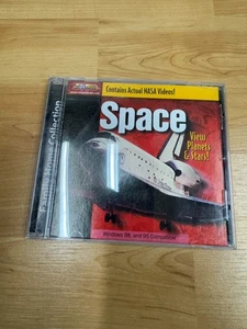 SPACE CD ROM SIMPLY MEDIA - WINDOWS 95 OR 98 Compatible - View Planets and Stars - Picture 1 of 1