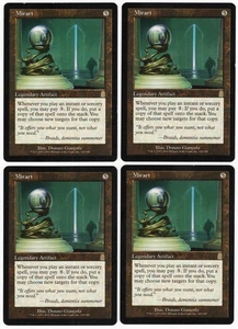 Mirari x4 4x 2001 Odyssey PLAYSET Colorless Legendary Artifact MTG SP - NM AZ1 - Picture 1 of 2