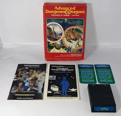 Intellivision AD&D Treasure of Tarmin, COMPLETE, FULLY TESTED AND WORKING! - Image 1 of 4