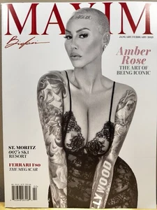 Maxim Magazine January February 2025 Amber Rose - Bild 1 von 1