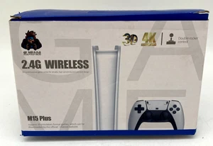 Sjgam 2.4g Wireless M15 Plus Gioco 2 Controller 3d Rockers Arcade Nuovo Scatola Aperta - Foto 1 di 8