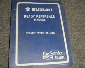 1995 Suzuki RF600RS Motorcycle Specifications Ready Reference Manual xz - Picture 1 of 11