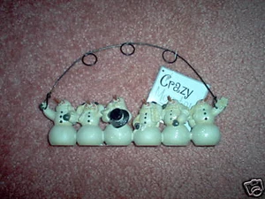 WEIHNACHTEN/WINTER DEKO SCHNEEMÄNNER  - Bild 1 von 1