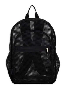 Mesh Backpack, Black,FAST SHIPPING - Picture 1 of 9