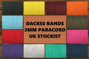 5 FT Length 2mm Micro Paracord . Lanyard Survival Bush craft Falconry Birds - Picture 1 of 16