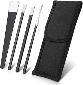 4 PCS Pedicure Knife Set Stainless Steel Ingrown Toenail Knife Correction Foo... - Picture 1 of 9