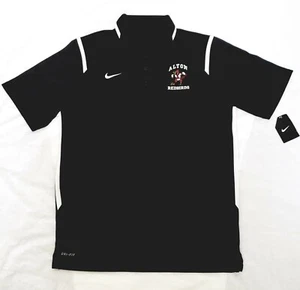 NEW /Tags Nike Alton Redbirds - Gray Poly Polo Shirt (M) - Picture 1 of 8