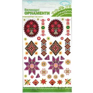 Easter Traditional Egg Stickers - Picture 1 of 1