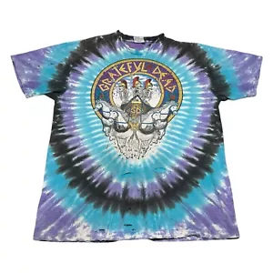 Camisa Liquid Blue Vintage 1991 Grateful Dead LA Colosseum Adulto XL - Imagen 1 de 8