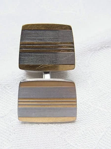 Art Deco 925 Silver Cufflinks Cufflink Cuff Links No.15 - Picture 1 of 2