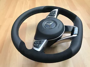 STEERING LENKRAD AMG MERCEDES W205 W213 W292 R231 GLC GLA C218 W447 VITO V Klass - Bild 1 von 15