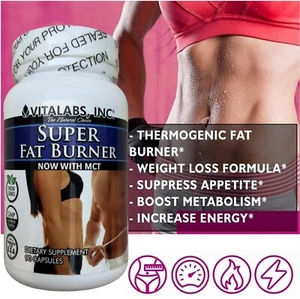 T6 FATBURNER ENERGY Unterstützung Stark Abnehmen Abnehmen Keto Diät Hilfe 90 Kapseln - Bild 1 von 20