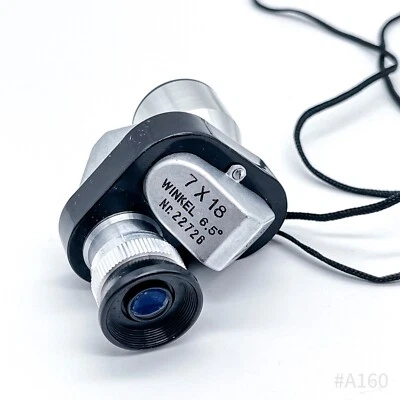 IVECO vergütete Optik Mini Fernglas 7x18 Winkel 6.5 Grad Bildwinkel Nr. 22726 - Bild 1 von 4