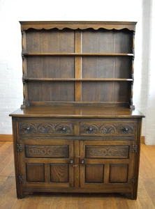 Antique style JAYCEE farmhouse welsh dresser cupboard - sideboard