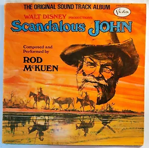 Rod McKuen Scandalous John Soundtrack LP Brian Keith Pastures Green Quivira Gold - Picture 1 of 5