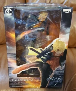 Scultures Sanji Figure Statue Diable Jambe Color Version Banpesto Bandai "NEW" - Picture 1 of 4