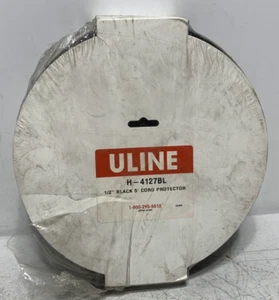 Protector de cable Uline H-4127BL 1/2" negro 5' - Imagen 1 de 2