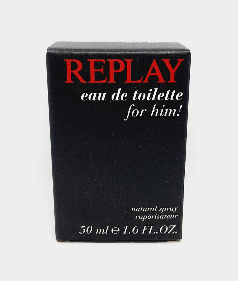 Replay for Him 50ml Eau de Toilette *NEU* (400,00€/L) - Bild 1 von 1