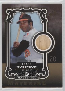 2007 SP Legendary Cuts Masterful Material Frank Robinson #MM-FR HOF