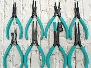 Jewelry Pliers Toolkit 8 Jewelry Engraving Pliers Set for Jewelers - Picture 1 of 10