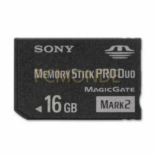 Sony 16 GB Memory Stick PRO Duo Flash Memory Card - Mark 2 (MS-MT16G) - Image 1 of 1