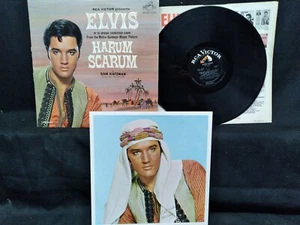 Elvis Harum Scarum Vinyl LP RCA Victor records LPM 3468 1965 mono + signed photo - Imagen 1 de 7