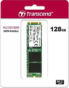 Transcend MTS800S M.2 128 GB Internal SSD Hard Drive - Picture 1 of 3