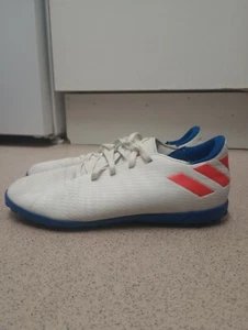 Adidas Junior Nemeziz Messi 19.4 TF Fußballschuhe (weiß) Größe 5,5 UK - Bild 1 von 6