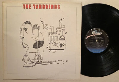 The YARDBIRDS self titled Jeff Beck Keith Relf 1983 RI Epic 38455 STEREO LP - Image 1 of 2