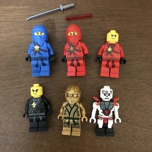 Lego Ninjago Various Minifigures Bundle, Ninjago Kai, Cole, Chopov and More - Picture 1 of 3