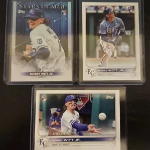 Bobby Witt Jr Topps Aggiornamento 2022, Base RC, Rookie Debut, Stars Of The MLB - Foto 1 di 8